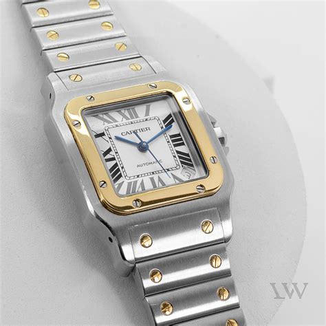 cartier santos galbee 2823|cartier santos size chart.